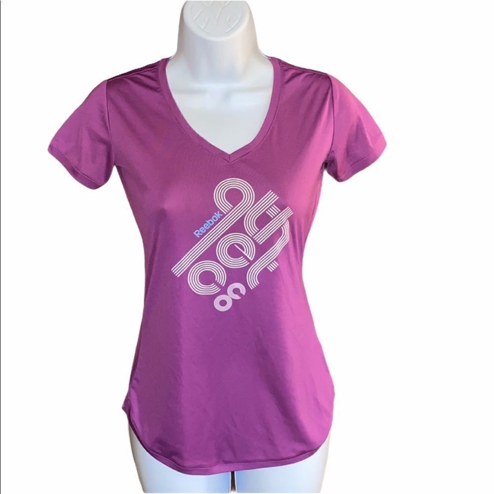 Purple Reebok T-Shirt Size XXS